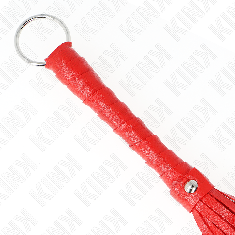Elegant Mini Red Bondage Whip 28cm