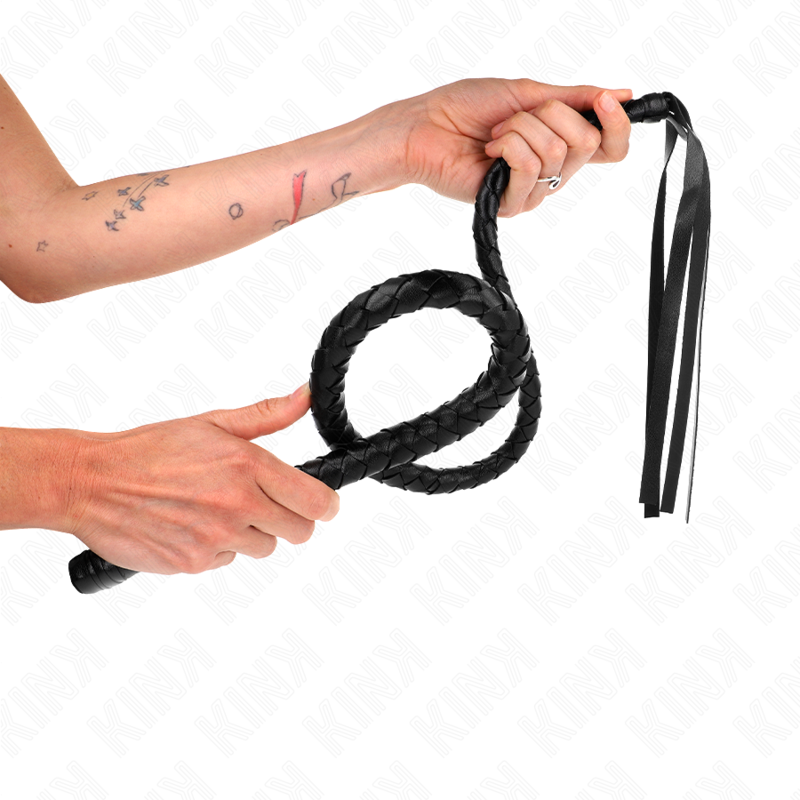 Long Beaded Whip - 110 cm - Bondage