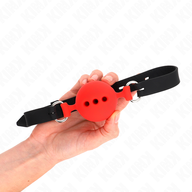 Full Silicone Ball Gag with Adjustable Strap