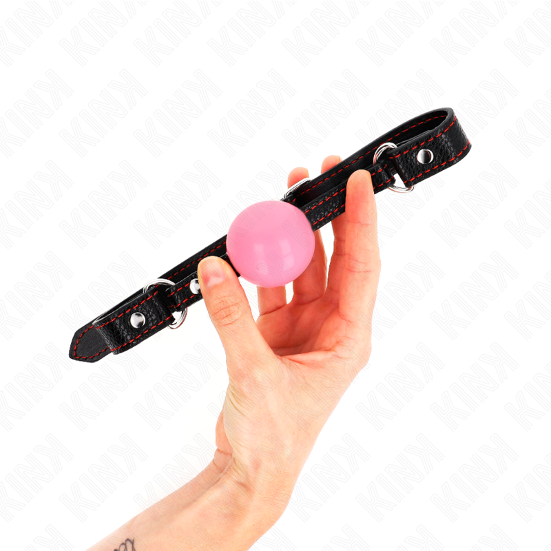 Rose Gold 4cm Ball Gag with 60cm Strap