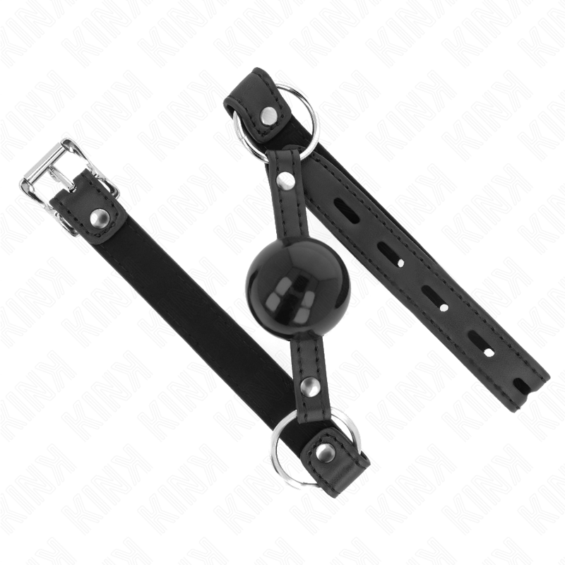 Locking TPE Ball Gag with 4cm Sphere