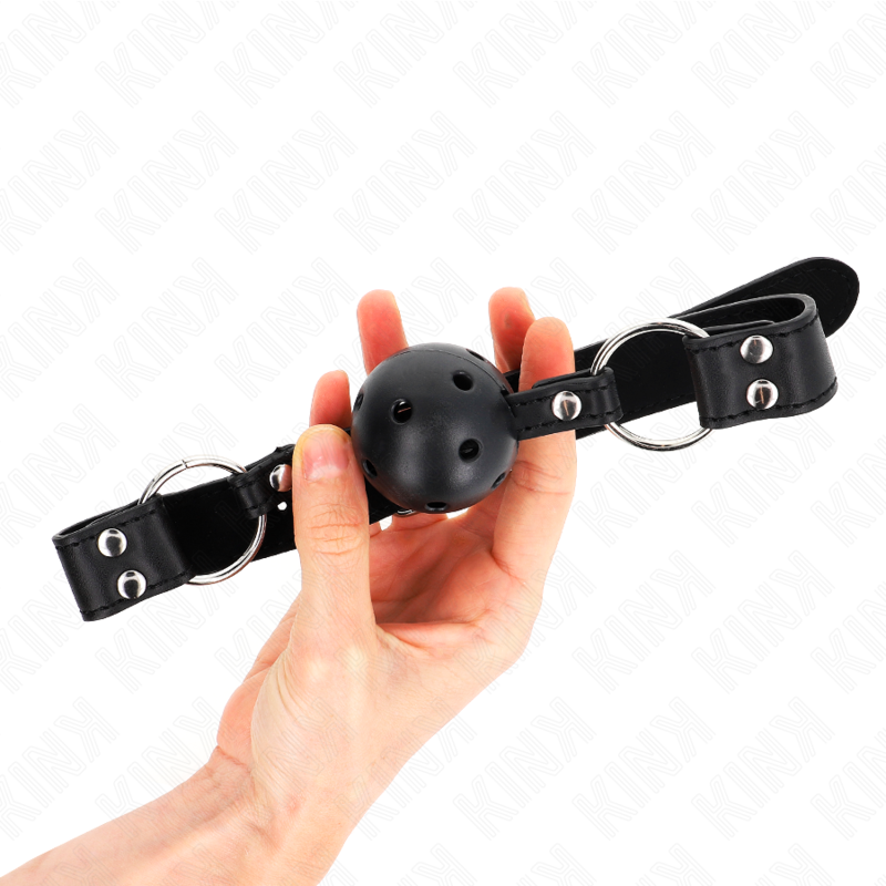 Breathable Ball Gag with Double Rivet