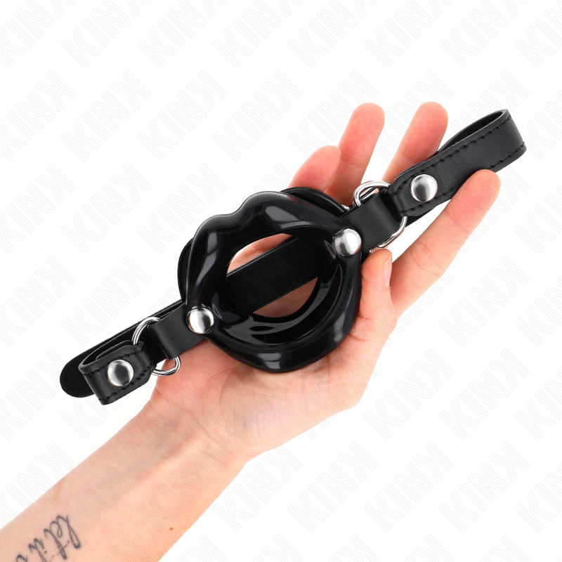 8cm Lip Gag with Adjustable Leatherette Strap