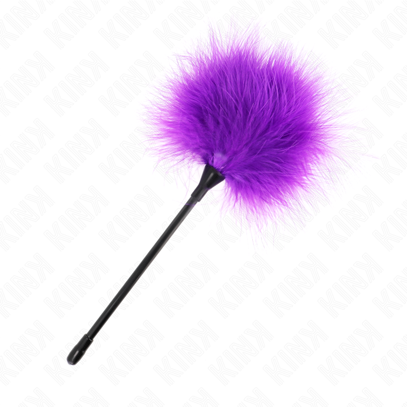 Kit de Bondage con Plumas para Cosquillas Púrpura 27cm