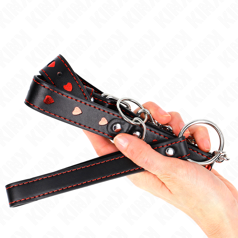 Collar Elegante de Bondage en Forma de Corazón