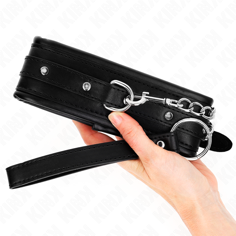 Elegant Bondage Necklace with Buckle Strap
