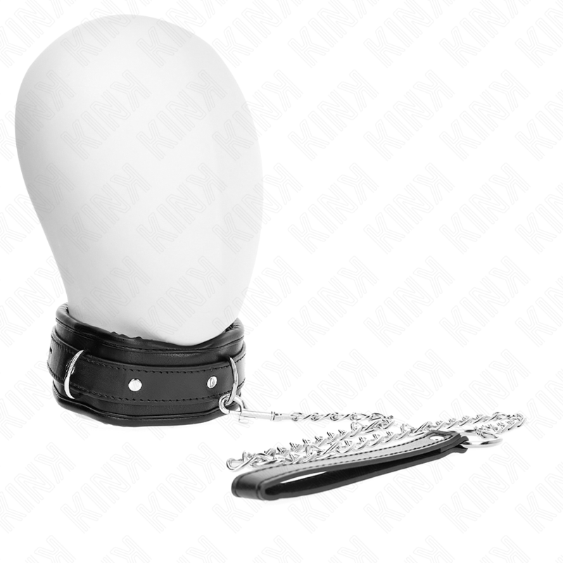 Adjustable Bondage Collar & Chain Belt