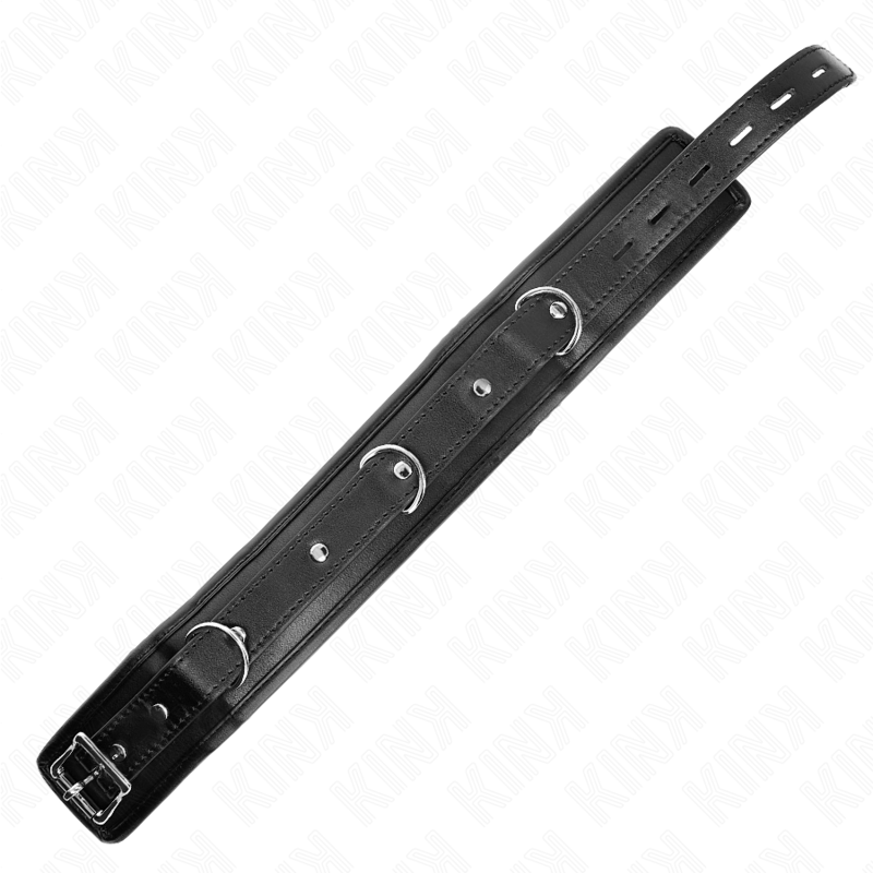 Adjustable Bondage Collar & Chain Belt