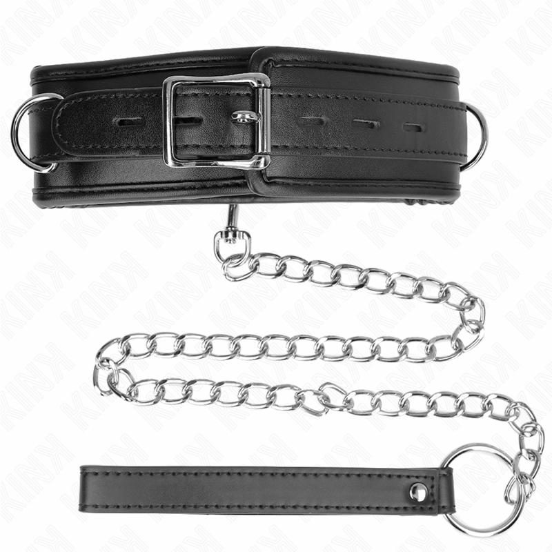 Adjustable Leather Bondage Collar Necklace