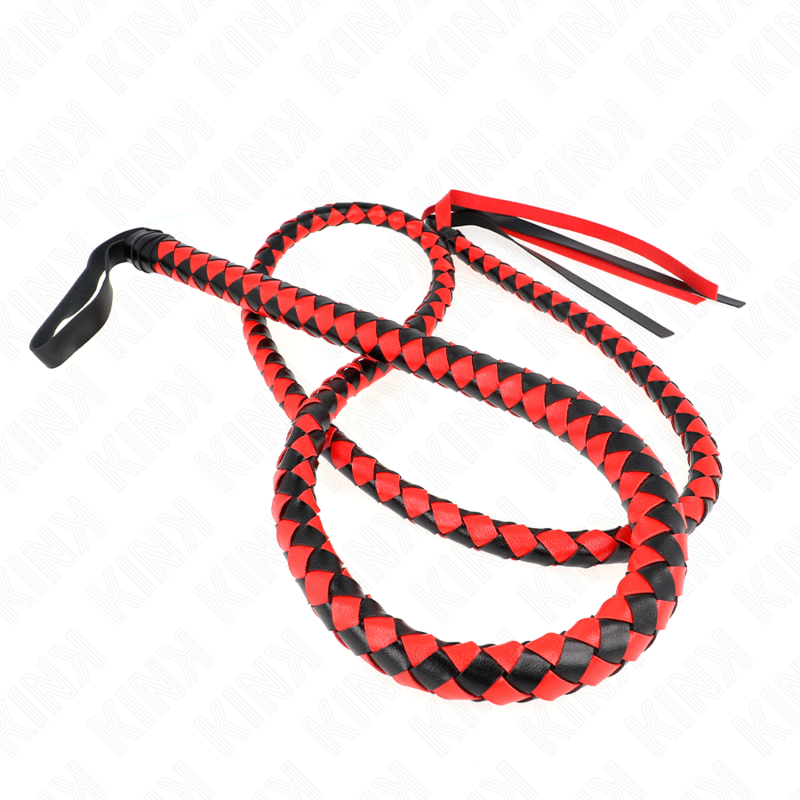 Red Snake Whip - 210cm Bondage Toy