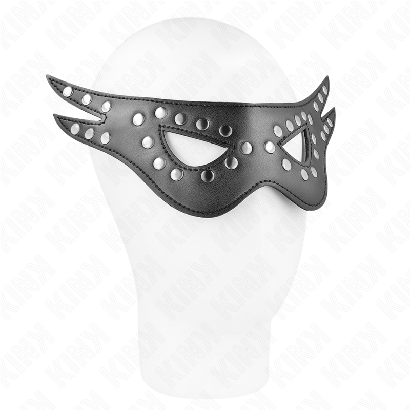 Seductive Leatherette Bondage Mask Model 1