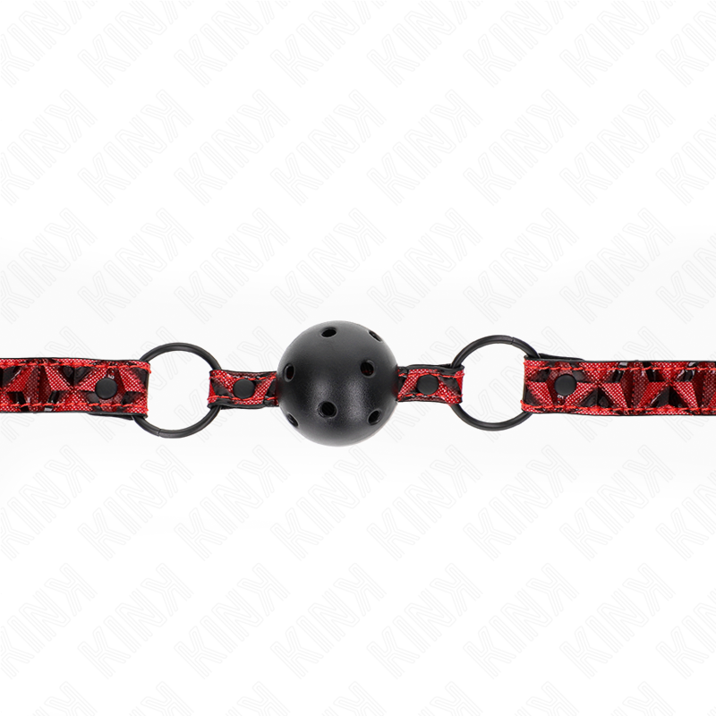 Diamond Pattern Ball Gag 4.5 CM Adjustable