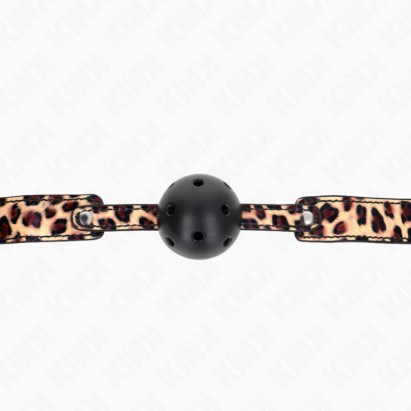 Leopard Print 4.5cm Ball Gag