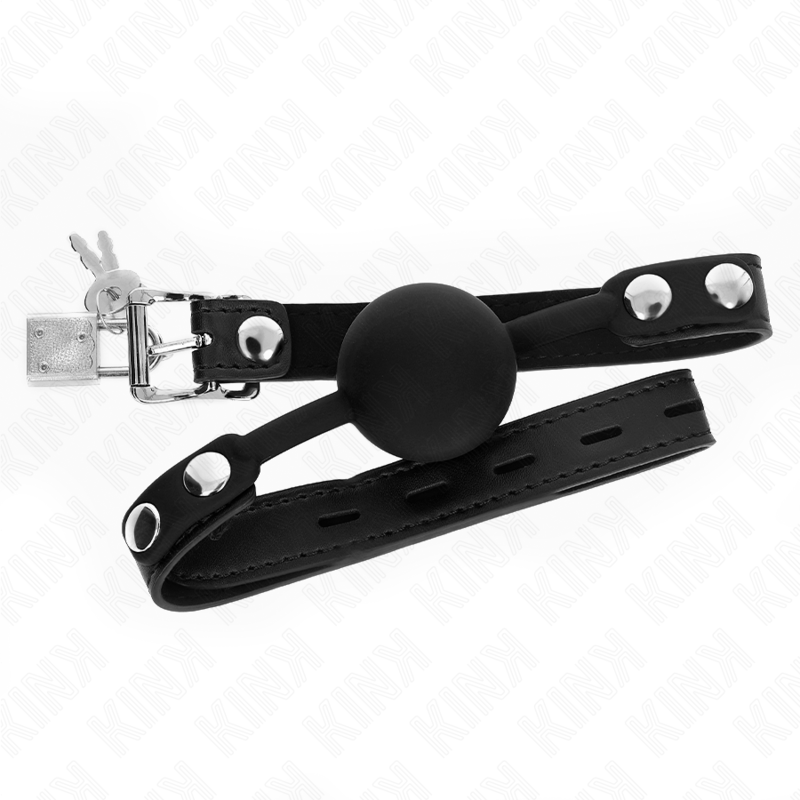 Model 1 Silicone Ball Gag With Lock
