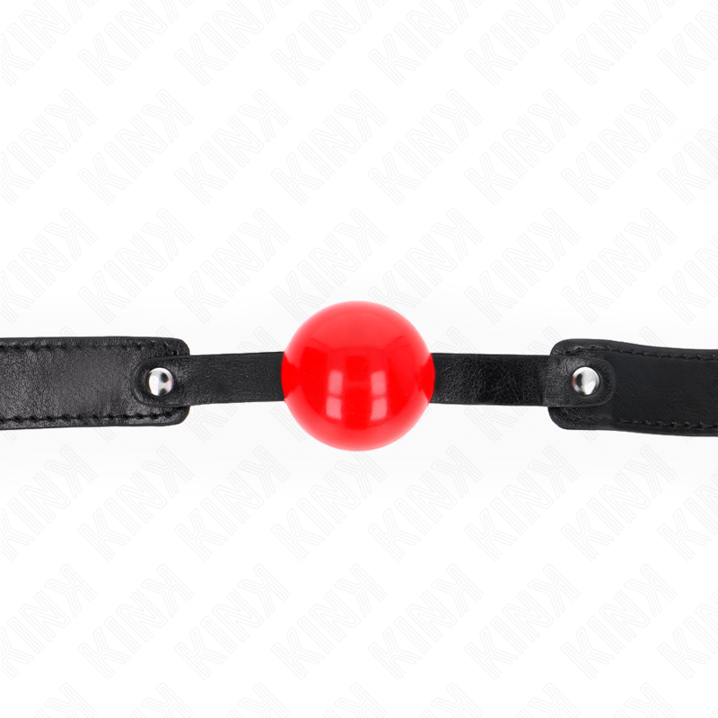 Adjustable TPE Ball Gag with 4cm Sphere