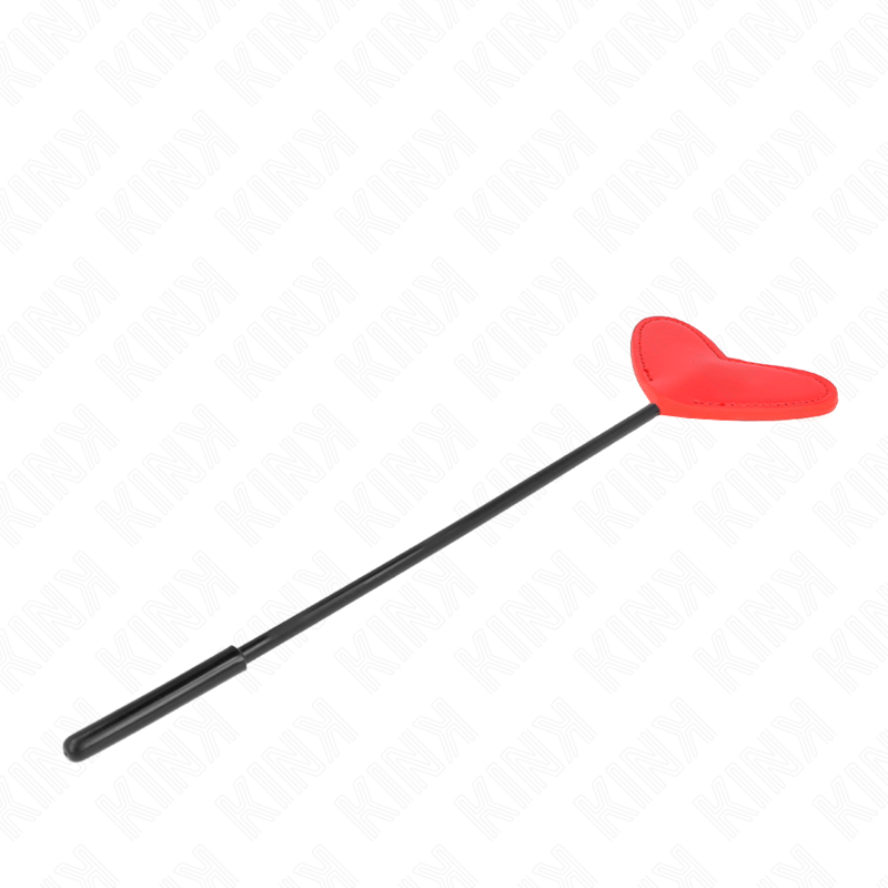 Paleta de Bondage en Forma de Corazón Rojo 33cm
