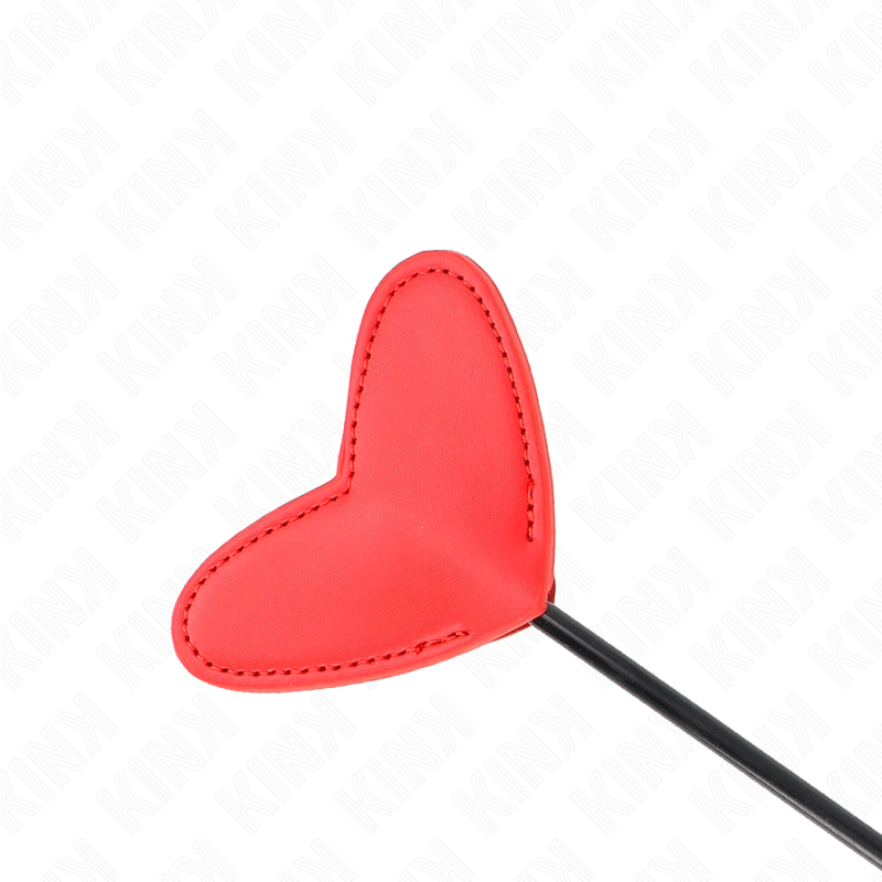 Paleta de Bondage en Forma de Corazón Rojo 33cm