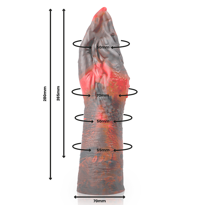 Lilith Evil Demon Large Dildo