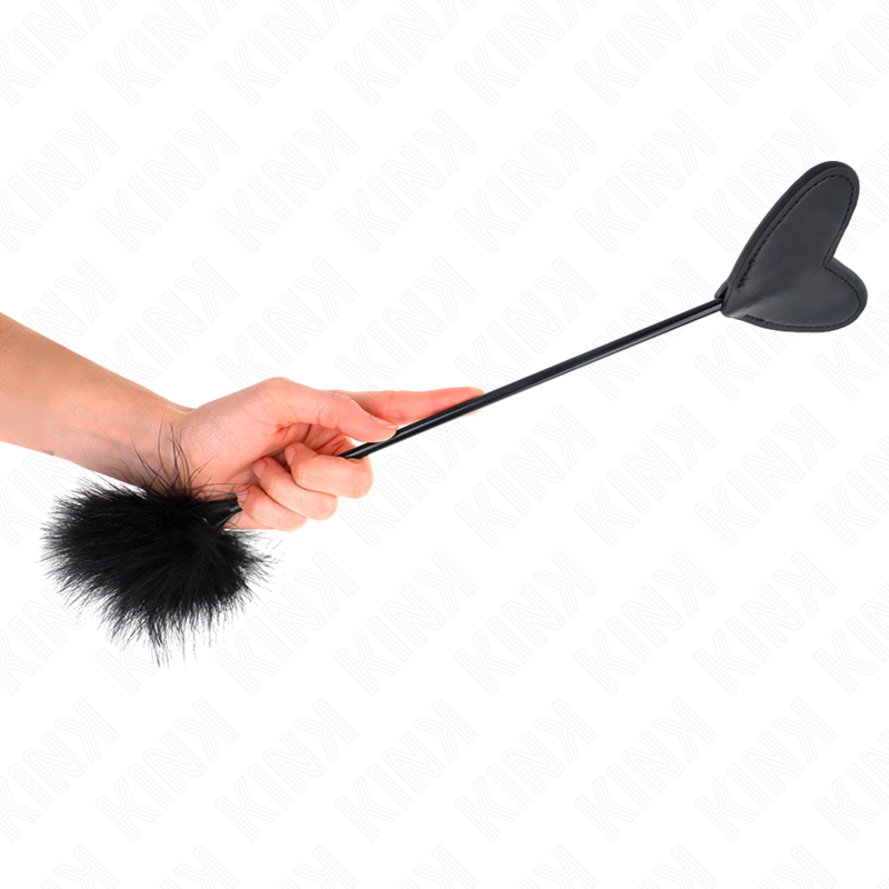 Pala de Plumas para Cosquillas en Forma de Corazón 31cm