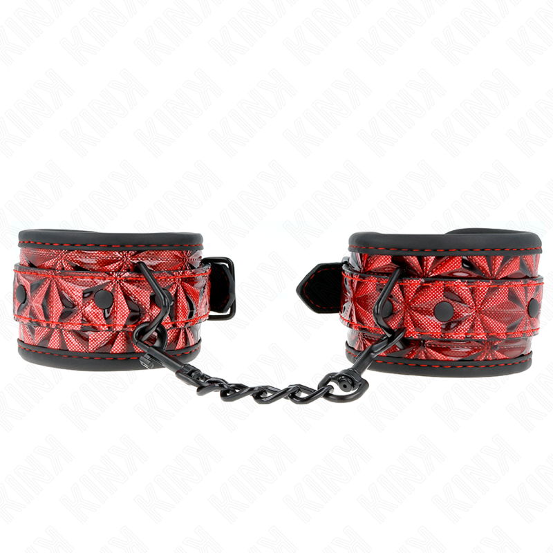 Diamond Pattern Adjustable Wrist Restraints