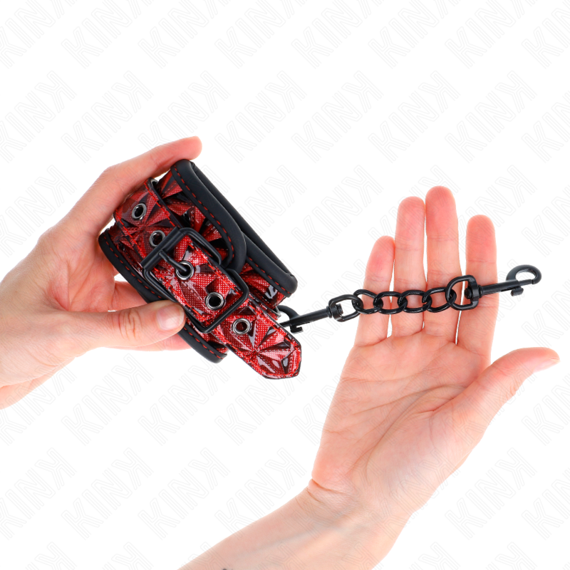 Diamond Pattern Adjustable Wrist Restraints