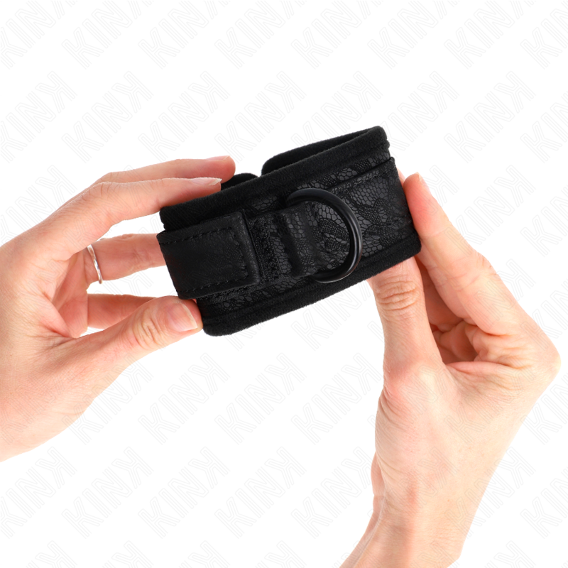 Lace Covered Neoprene Wrist Cuffs