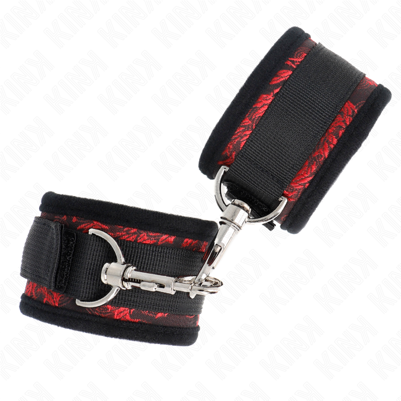 Esposas para Muñecas Rojo-Negro Scandal