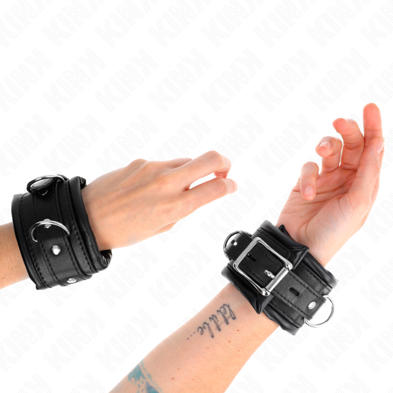 Plush Fur-Lined Adjustable Wrist Restraints