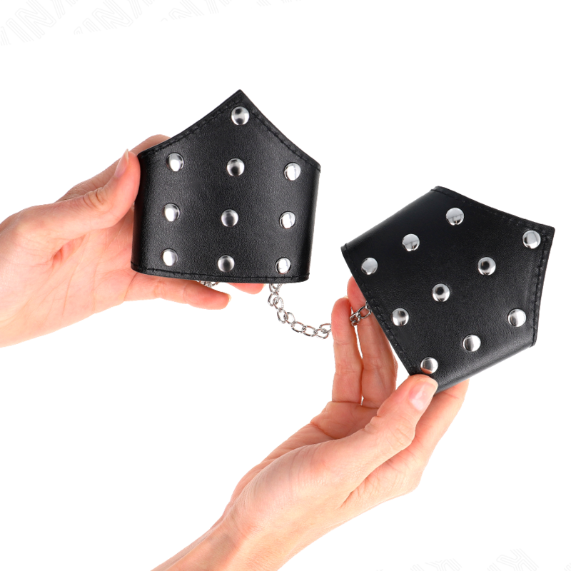 Black Chained Wristbands - Adjustable