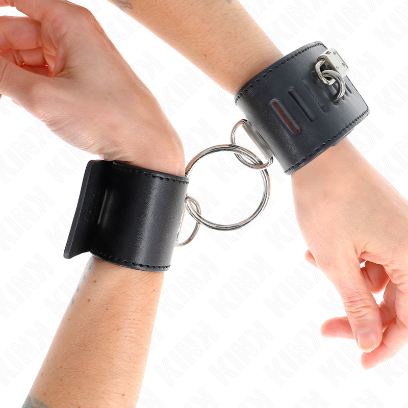 Black Adjustable Wrist Restraints