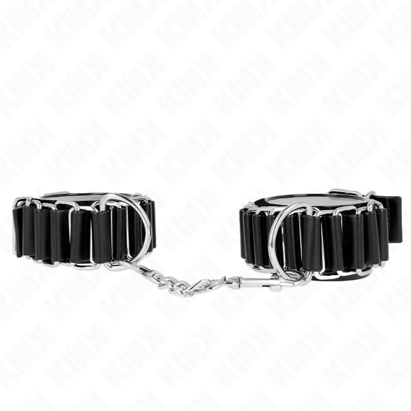 Adjustable Thin Wrist Restraints - Black