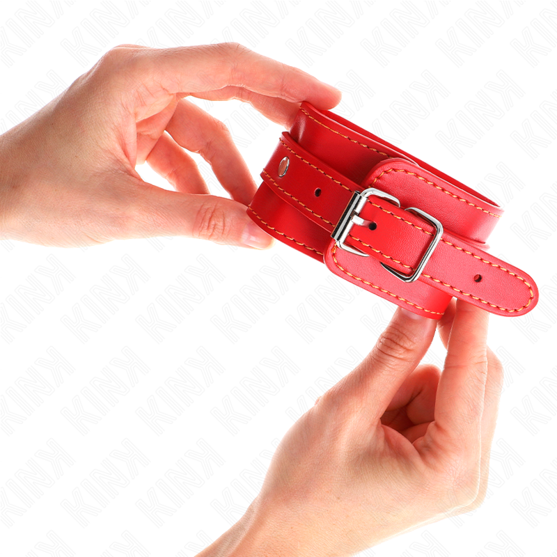 Red Adjustable Wrist Restraints