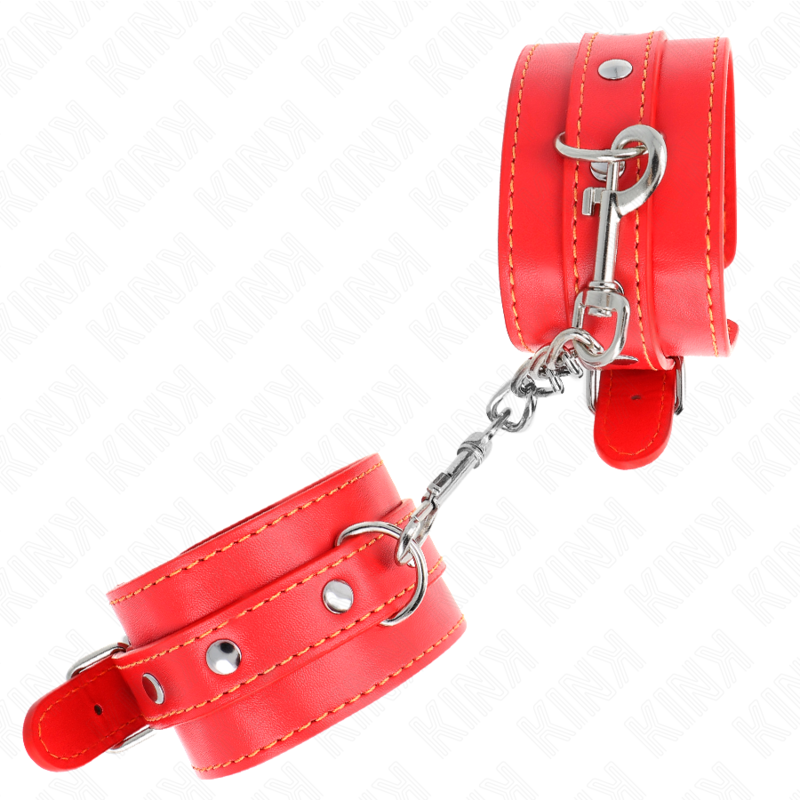 Red Adjustable Wrist Restraints