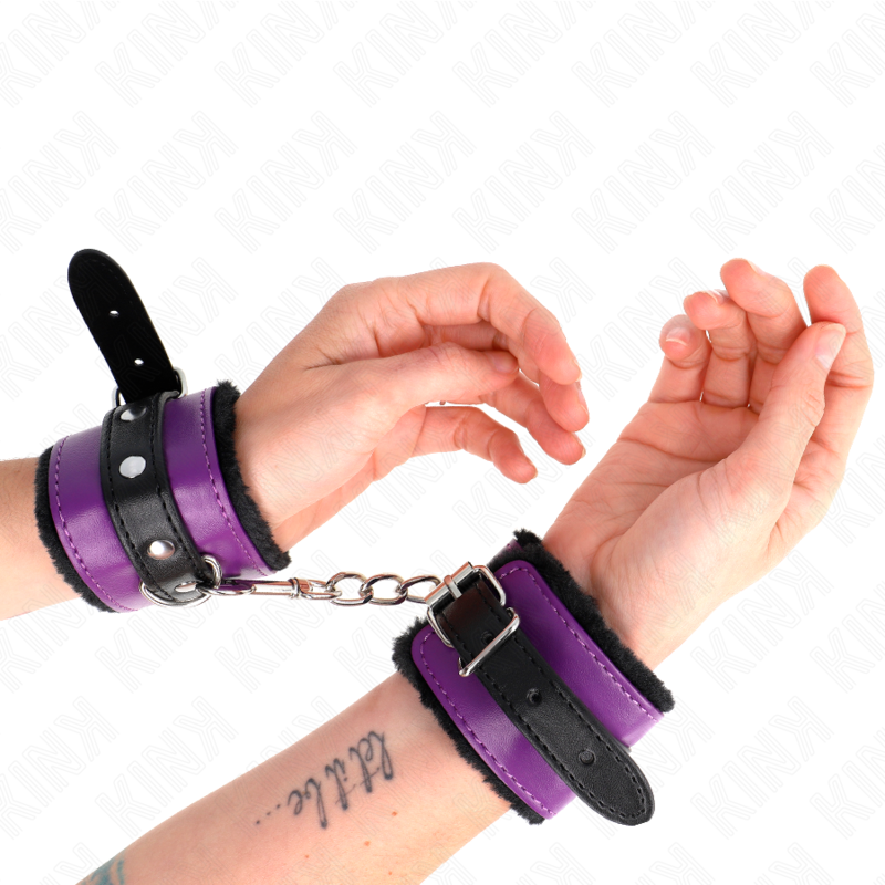 Fur Lined Adjustable Wrist Restraints