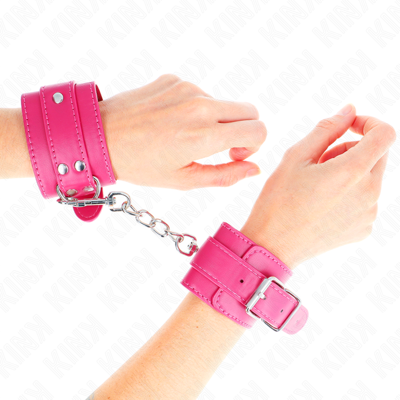 Raspberry Rose Adjustable Wrist Restraints