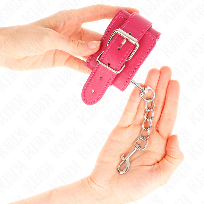 Raspberry Rose Adjustable Wrist Restraints