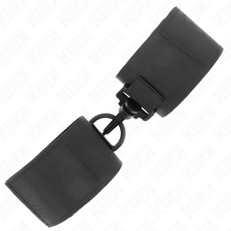 Elegant Black Nylon Wrist Restraints
