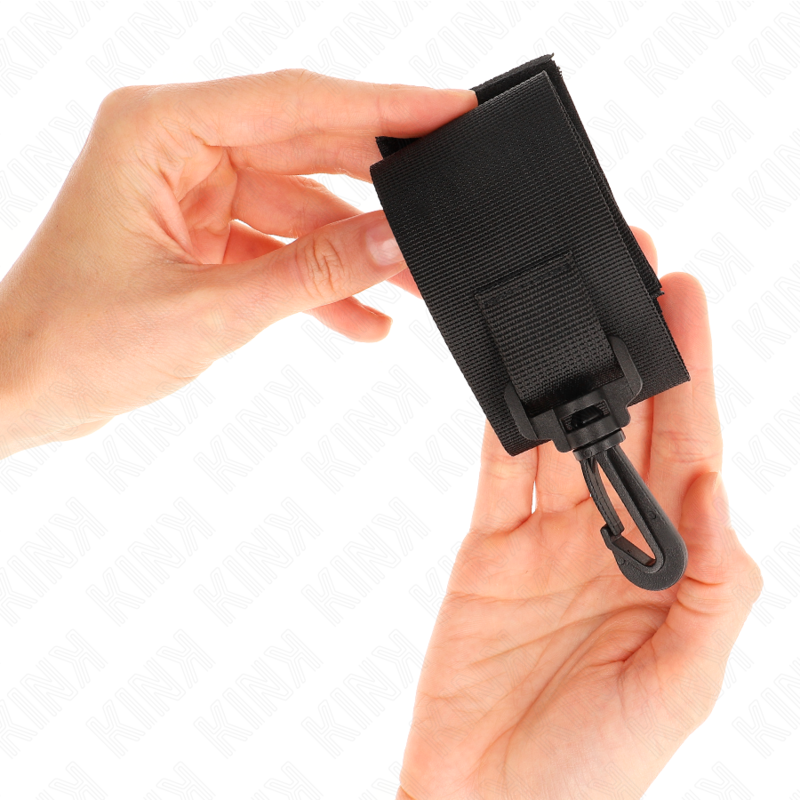Elegant Black Nylon Wrist Restraints