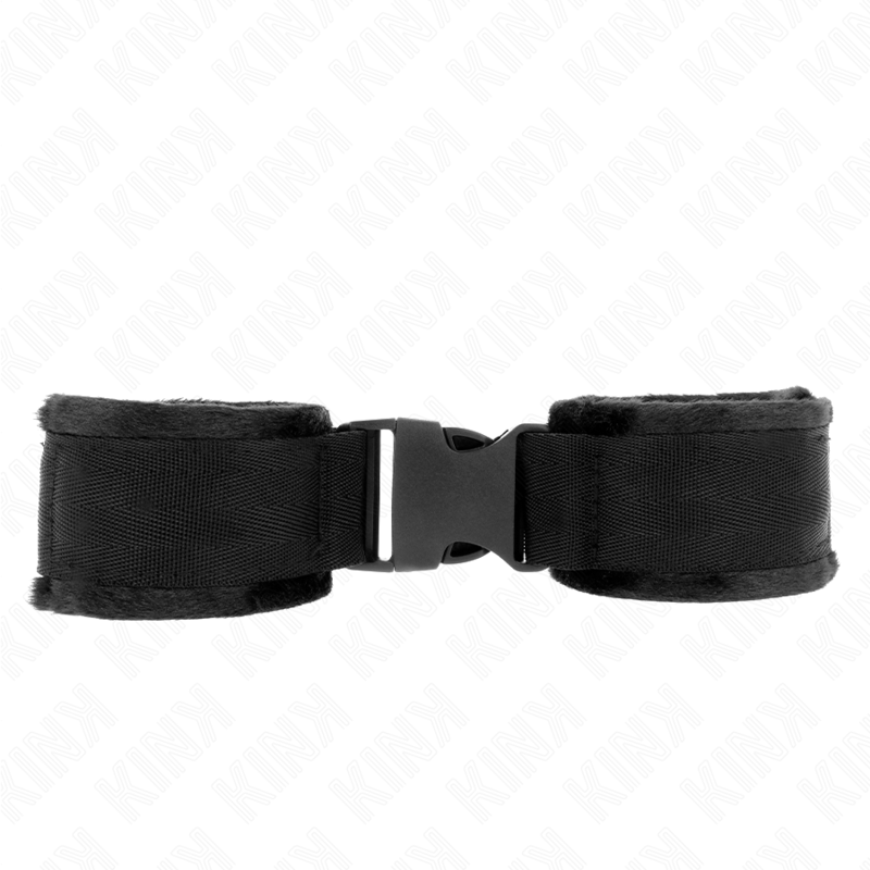 Adjustable Nylon Wrist Restraints Red-Black