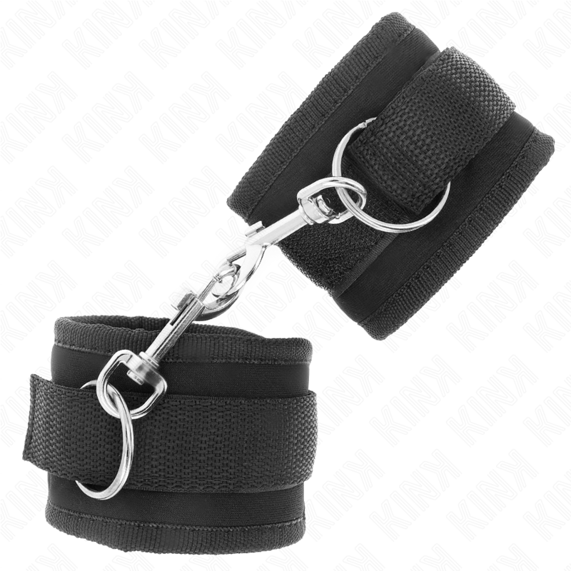Black Adjustable Wrist Restraints