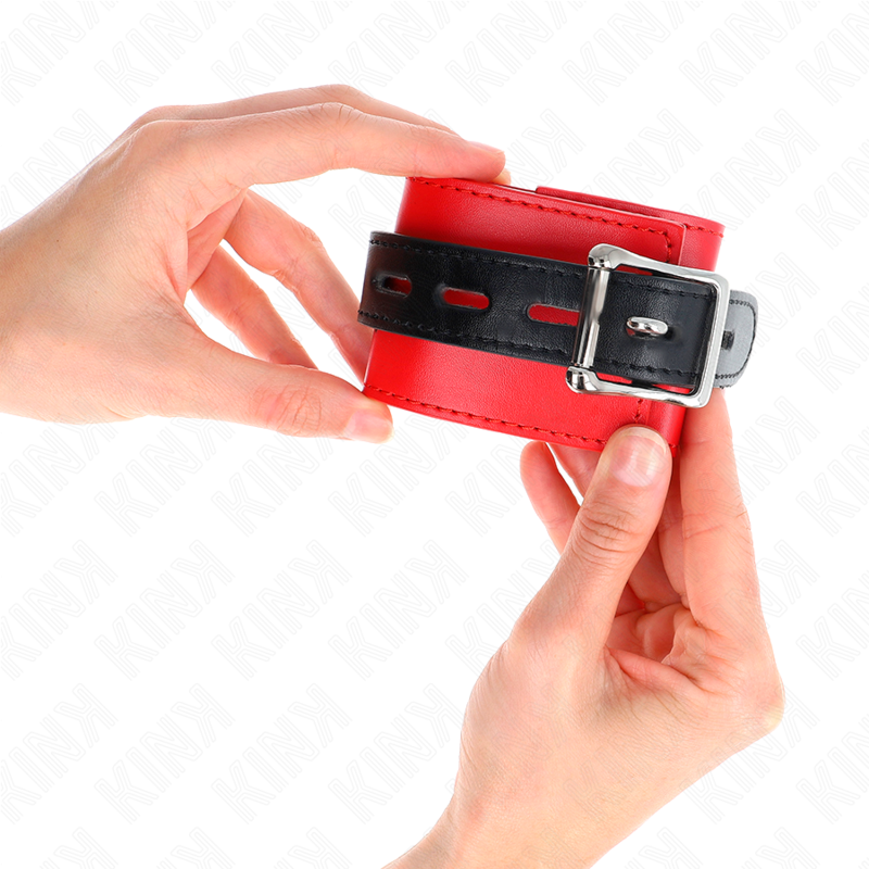 Adjustable Red Wrist Restraints