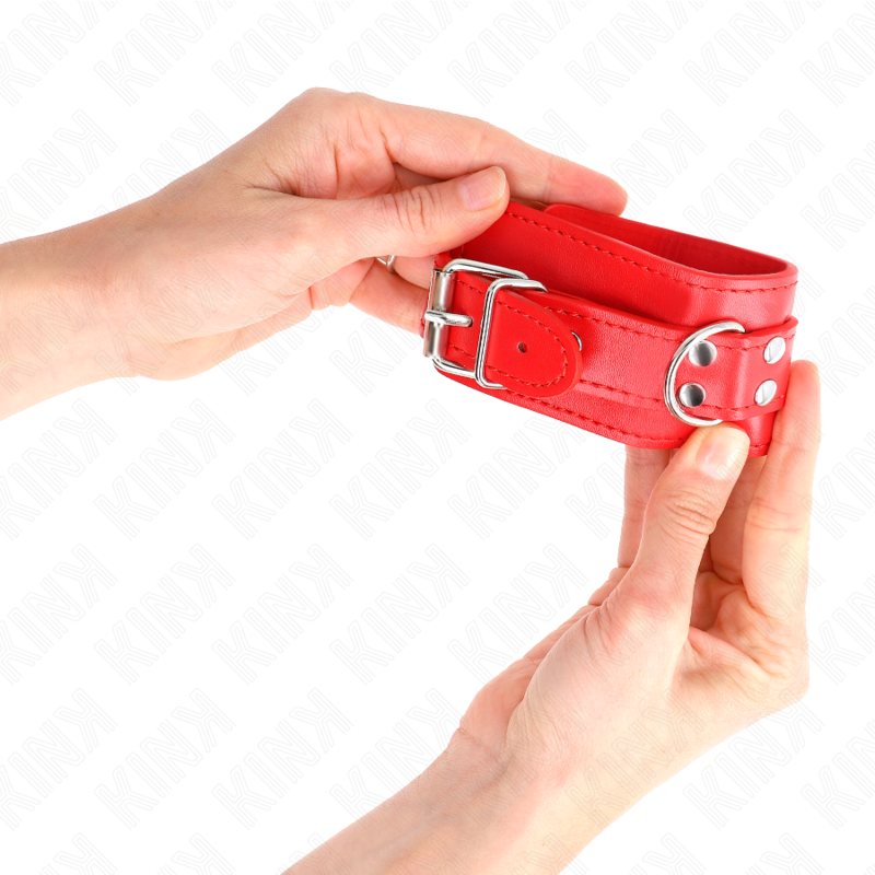 Red Adjustable Wrist Restraints