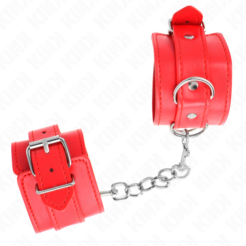 Red Adjustable Wrist Restraints