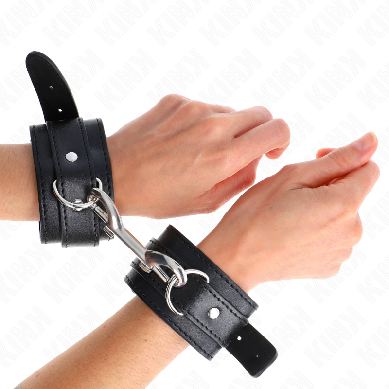 Black Adjustable Wrist Restraints