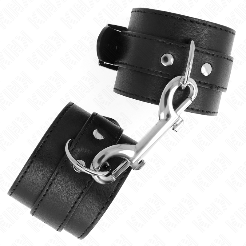 Adjustable Black Wrist Restraints