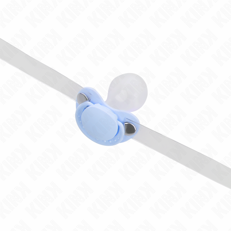 Light Blue Adjustable Pacifier Gag