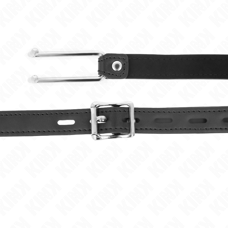 Adjustable Metal Hook Gag with Leatherette Strap