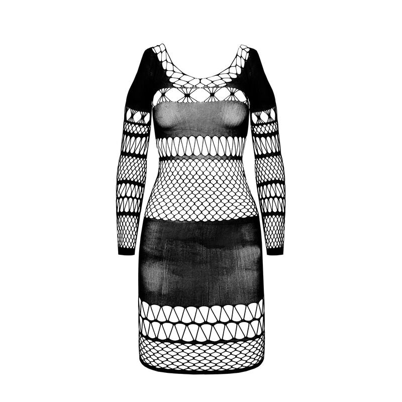 Body de Malla Blanca - Talla Única