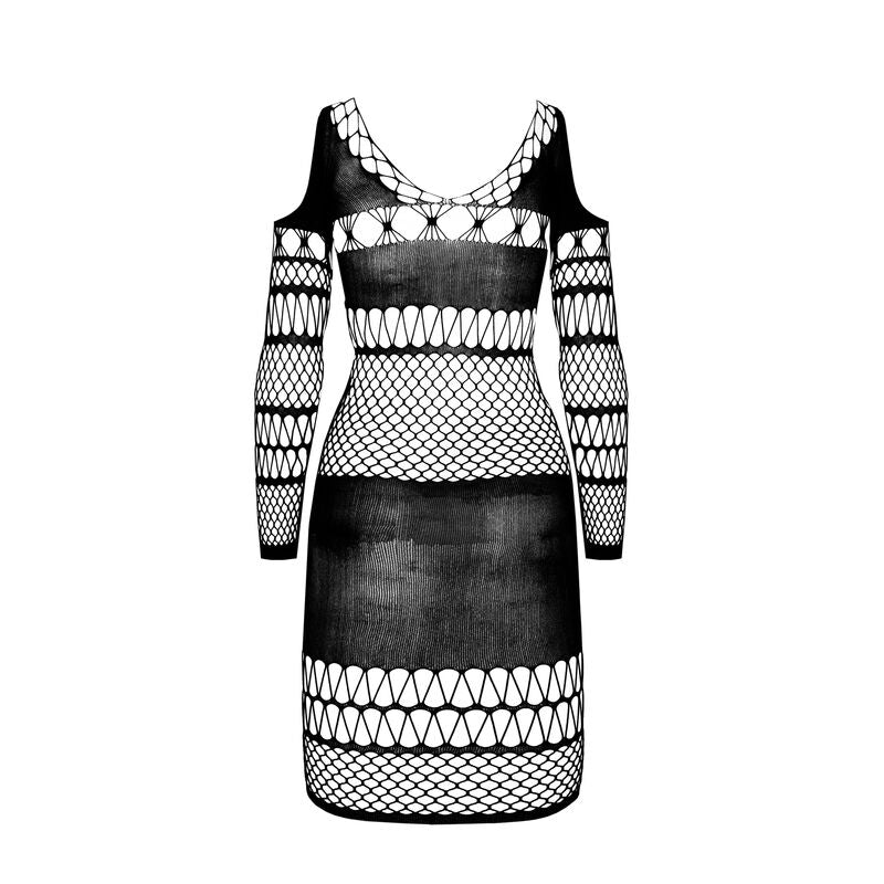 Body de Malla Blanca - Talla Única