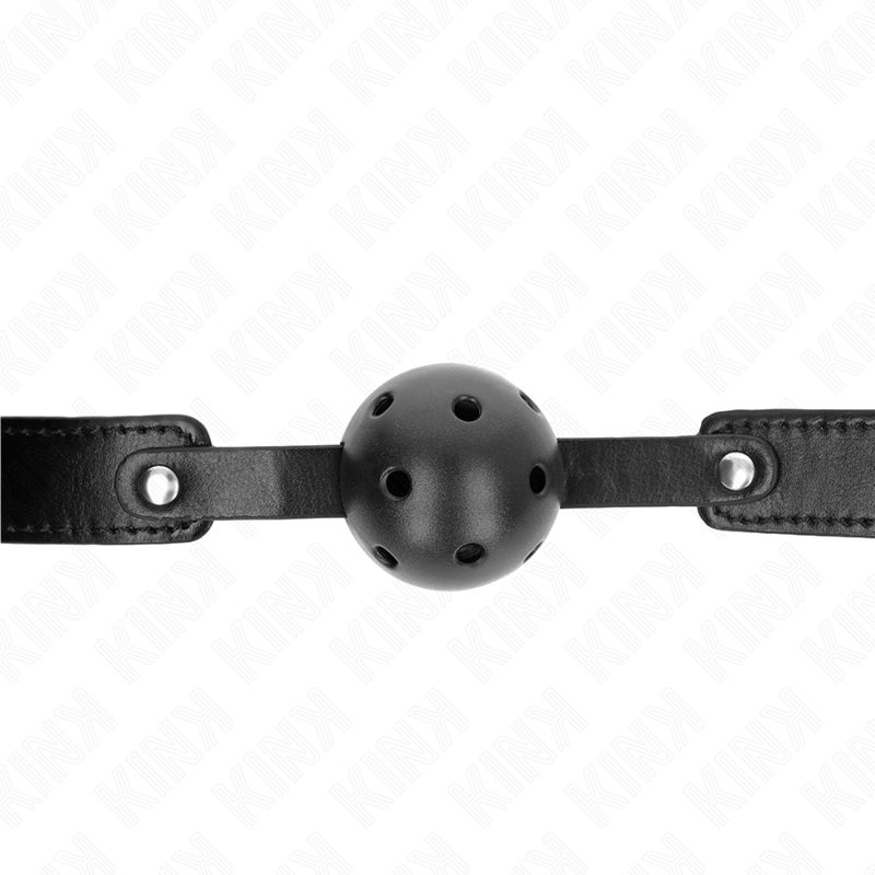 Black Breathable Ball Gag 4.5cm